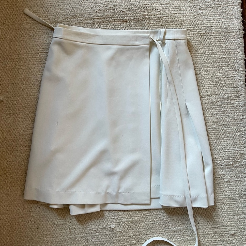 Alexander wang white tennis skirt size 4